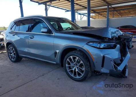 2025 BMW X5 Sdrive 40I из США, поврежденный, VIN 5UX13EU02S9Z04755